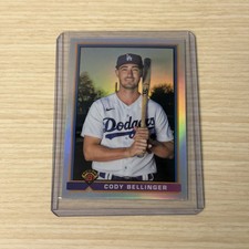 2021 Bowman Chrome 1991 Throwback -  CODY BELLINGER - #91B-CB  - Dodgers