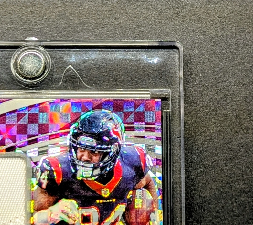NICO COLLINS Rookie Auto 2021 Spectra Purple Power Prizm SP /30 RPA - Image 3 of 4