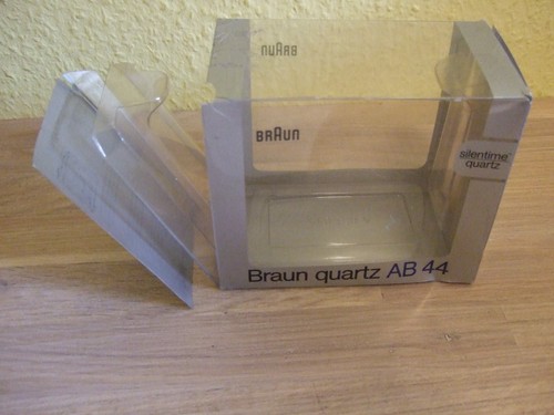 BRAUN Quarz AB 44 Wecker 4 851 mit OVP & Anleitung - OHNE FUNKTION Dietrich Lubs - Bild 9 von 9