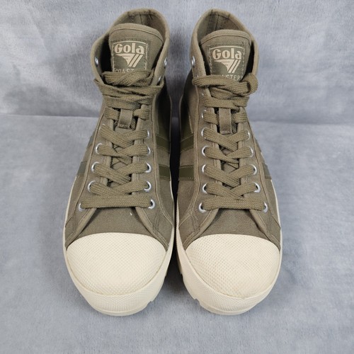 Gola Shoes Womens 9 Coaster Peak High Hiker Sneakers Green Lace Up Round Toe