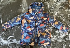 Childrens Place 3-in-1 Hooded Jacket Toddler Coat 4T Dinosaurs Winter