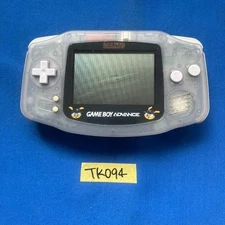 Nintendo Game Boy Advance AGB-001 Giants Limited Edition Console Clear Used 2000