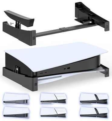 OIVO PS5/ Slim/Pro Horizontal Stand for Disc & Digital Console, Stable PS5 Ac...