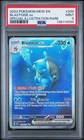 2023 POKEMON MEW EN-151 SPECIAL ILLUSTRATION RARE #200 BLASTOISE EX PSA 9