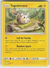 GGC-4 Togedemaru 73/236 Uncommon SM - Cosmic Eclipse
