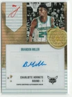2025-26 Topps Signature Class Brandon Miller #SB-BM Signature Blend Auto Hornets