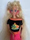 Vintage Mattel 1993 Glitter Hair Barbie Doll Blonde Hair #10965