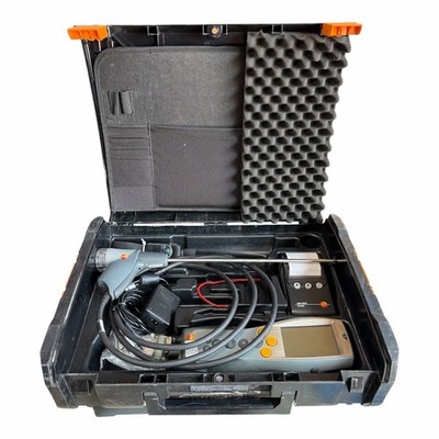 Testo 335 Flue Gas Combustion Analyzer Kit w/ Probe, Printer & Case