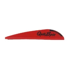 100 Pack NAP Quik Spin 2.25" Premium Performance Arrow Vanes: Red