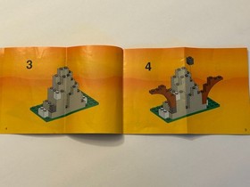 LEGO Castle: Bat Lord's Catapult (6027) - Complete w Instructions - no box