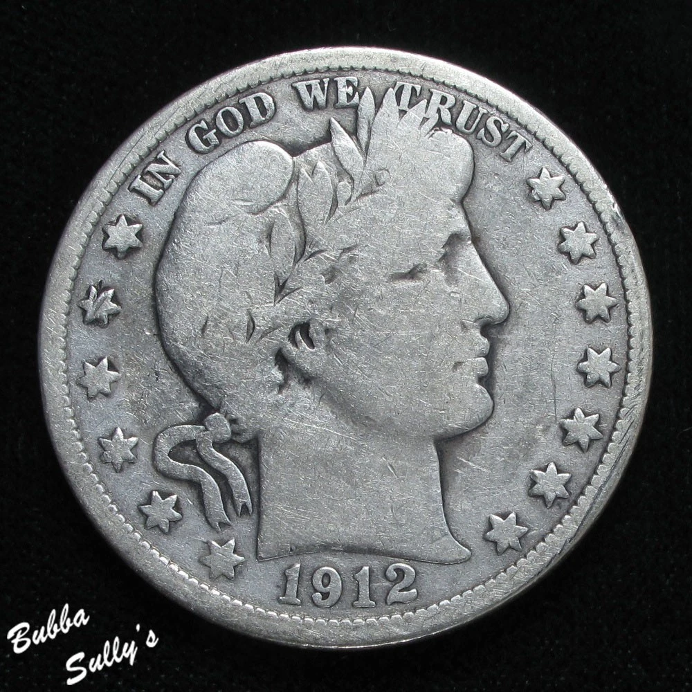 1912 Year Barber Half Dollars (1892-1915) for sale | eBay