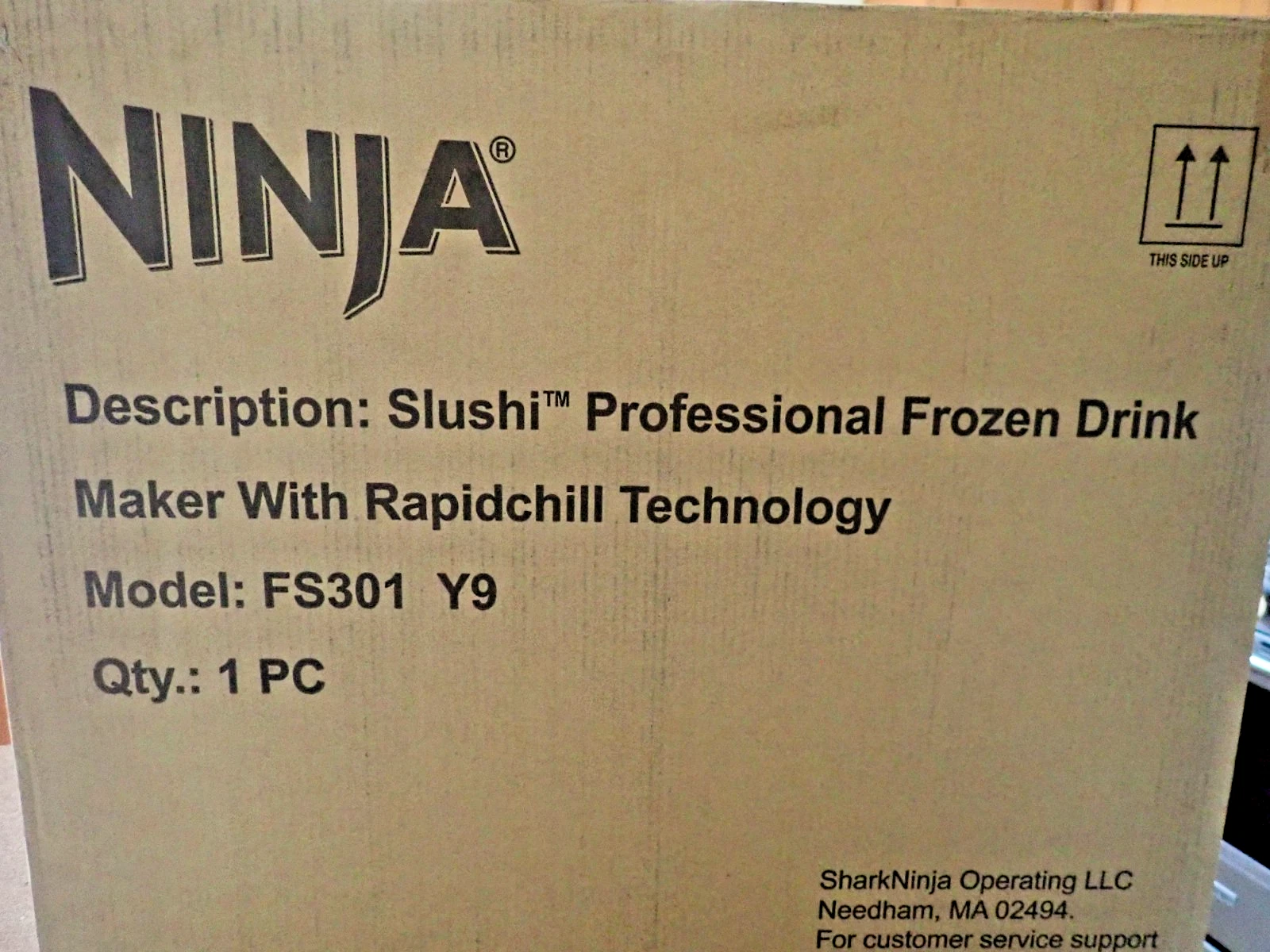 Ninja SLUSHi FS301 Frozen Drink & Slushie Maker RapidChill Never Used Brand NEW
Opens in a new windo