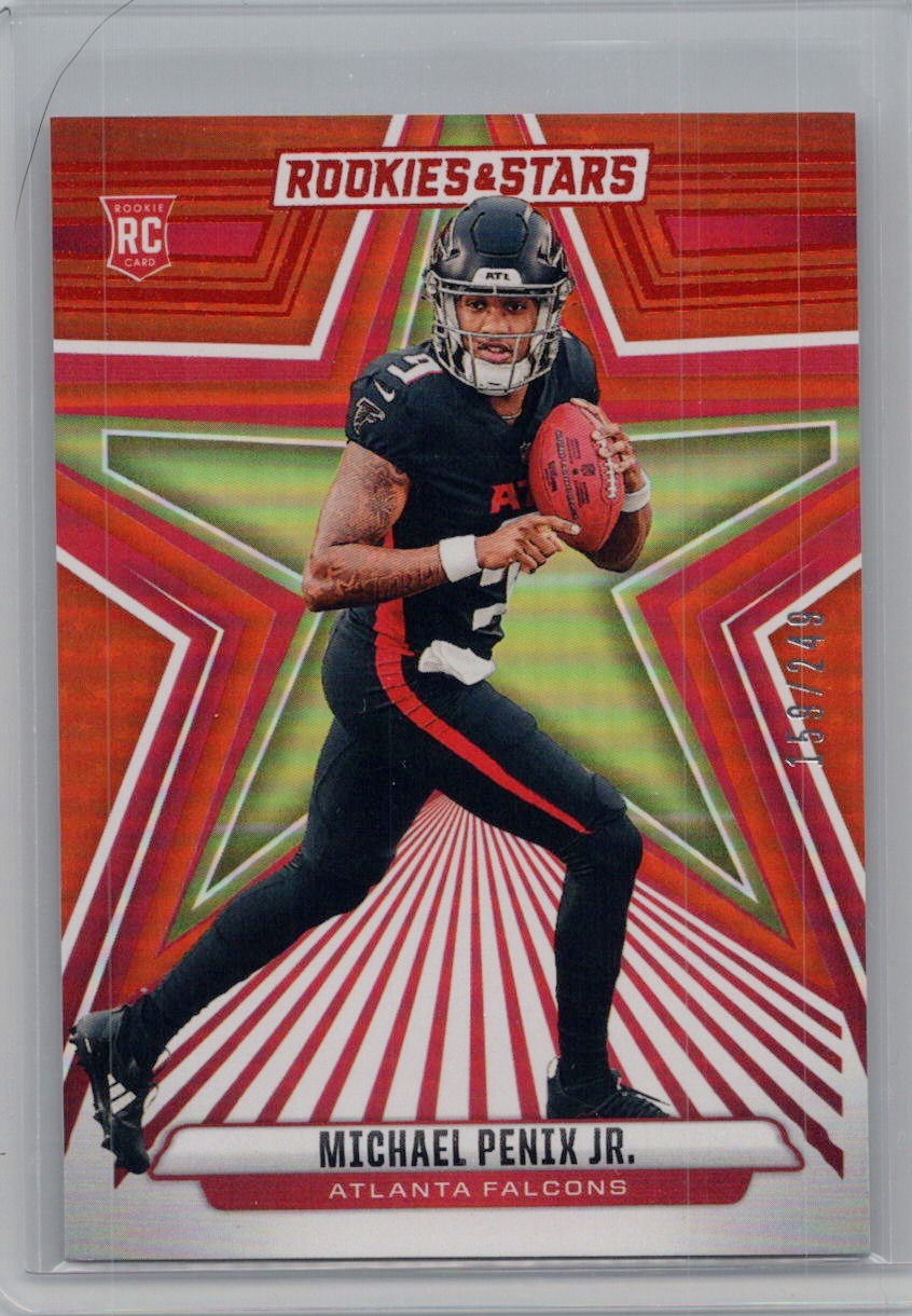 2024 Panini Rookies & Stars #179 Michael Penix Jr. Orange #/249