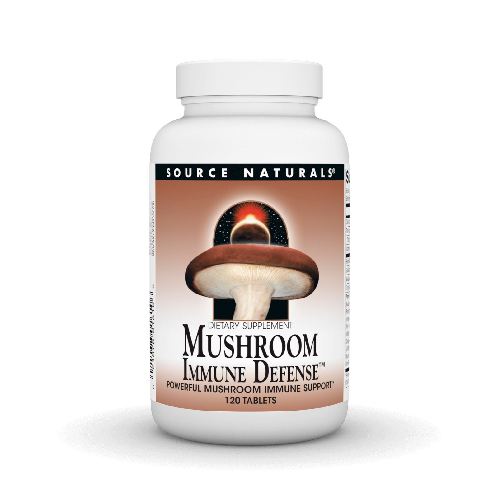 Source Naturals, Inc. Mushroom Immune Defense 120 Таблетка