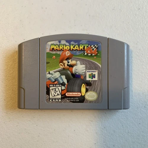 Mario Kart 64 (Nintendo 64, 1997) N64 Cartridge Only Tested Working