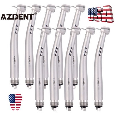10X NSK Styel Dental Fiber Optic E-generator LED High Speed Handpiece Turbine 4H