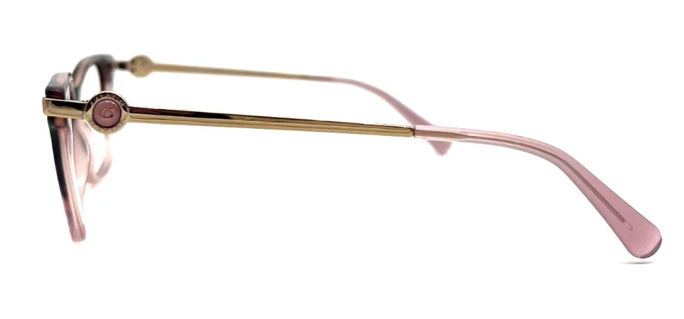 MARCOS DE GAFAS COACH HC6176 5650 OJO DE GATO ROSA TORTUGA DEGRADADO 53-17-140 Foto 2 de 4