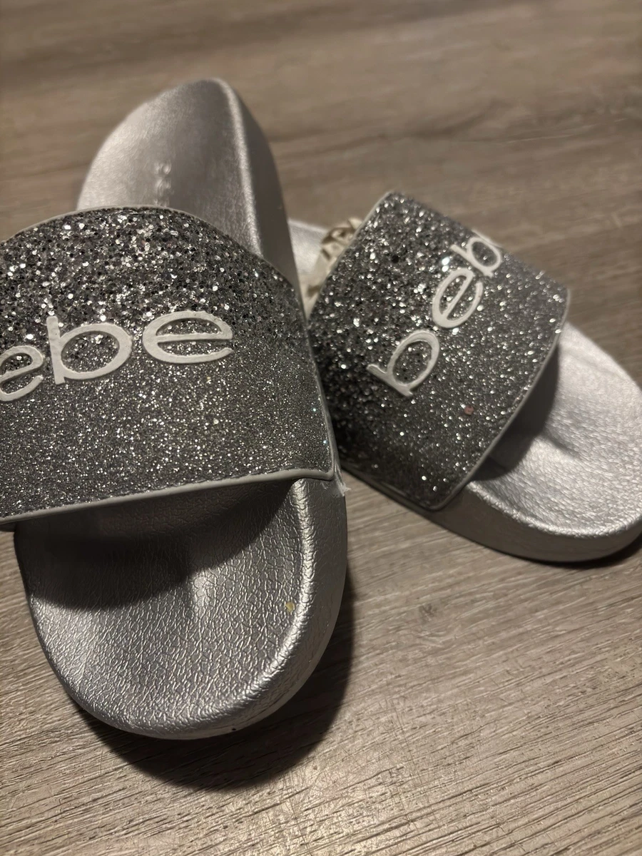 bebe Glitter Slide Sandals for Women for sale | eBay