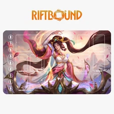Sona Riftbound League of Legends Playmat+Bag Trading Card Game Mat 18