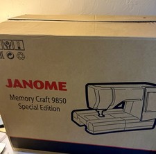 Janome Memory Craft 9850 Special Edition Sewing Embroidery Machine Baby Lock
