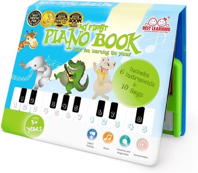 BEST LEARNING My First Piano Book - Educational Musical Toy for Toddlers Kids Ag