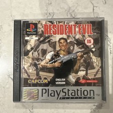 Resident Evil PS1 PAL (15) 1996 Manual Included VGC