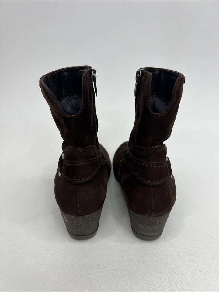 Botines de cuña de gamuza para mujer Callaghan Adaptaction - talla 7,5 Foto 4 de 4