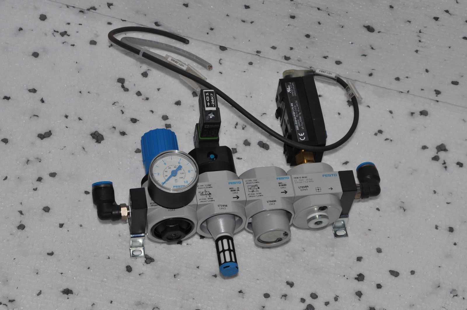Festo Maintenance Unit LR-D-7-MINI, HEE, HEL, FRM,