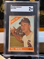 1966 Venezuela Topps Al Weis #66 SGC2