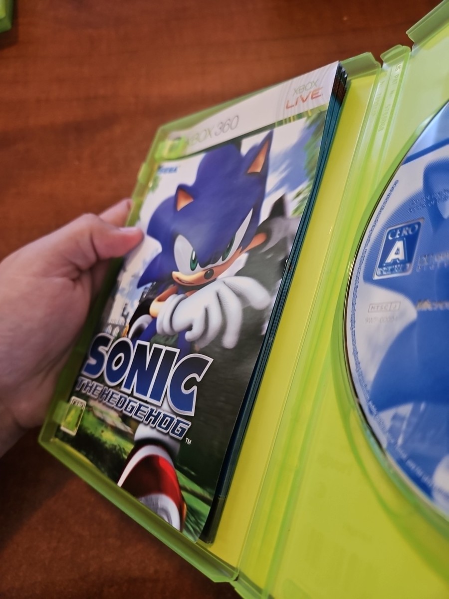 Sonic the Hedgehog 2006 Xbox 360 JAPAN JAPANESE JP IMPORT COMPLETE