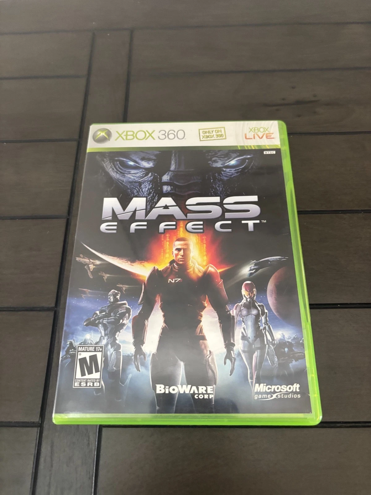 Mass Effect 1 (Microsoft Xbox 360, 2007) No Manual Tested