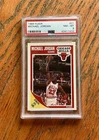 Fleer 1989 Fleer Michael Jordan #21 PSA 8 Graded Basketball Card Bulls