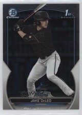 2023 Bowman Draft Chrome Jake Deleo #BDC-158 uk2