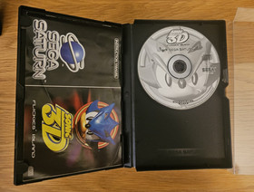 Sonic 3D Flickies Island Sega Saturn game PAL Rarer 2nd Gen Plastic Case VGC