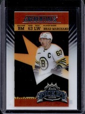 2024-25 Upper Deck Credentials Brad Marchand Acetate Retro Ticket Access #RT-BM