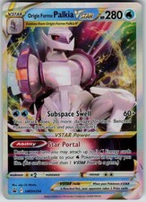 Carte promozionali Origin Forme Palkia VSTAR Holofoil SWSH: Spada e Scudo SWSH254 NM