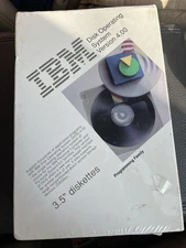 Vintage IBM DOS Version 4.0 Disk Operating System 3.5" Floppy, Complete
