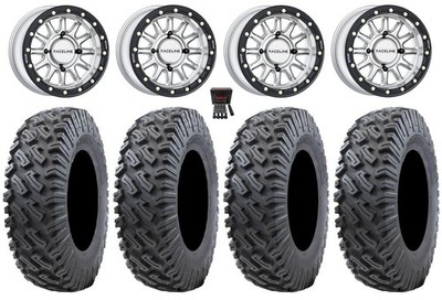 Raceline Alpha Hyper 15'' Wheels Si 30'' Dirt Commander 2.0 Tires Pioneer 1K/Talon