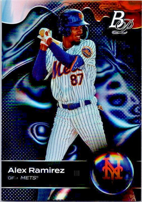 2023 Bowman Platinum Top Prospects Alex Ramirez #TOP-18 (RC) Free Ship  NY Mets