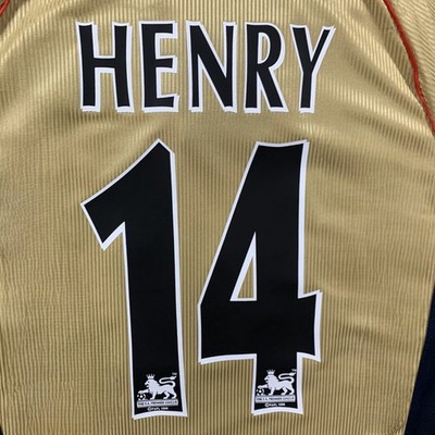 Thierry Henry #14 Arsenal 2001/02 Away Jersey Retro - Men's Sizes
