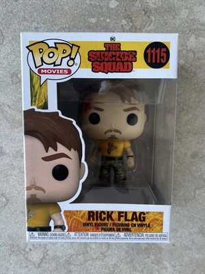 Funko Pop! Movies Rick Flag #1115 – The Suicide Squad – First Release 2021 - Photo 1/4