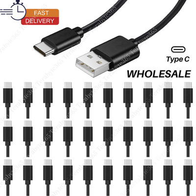 USB-C Data Charger Cable Type C Cord for Samsung Galaxy S10 S9 Note8 Android Lot