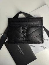 YSL Saint Laurent Leather card holder