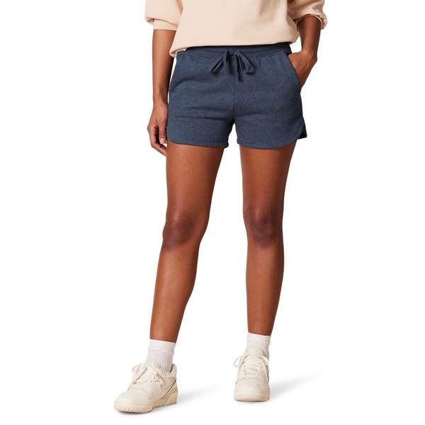Amazon Essentials Damen Fleece-Shorts Marineblau Heidekraut-image