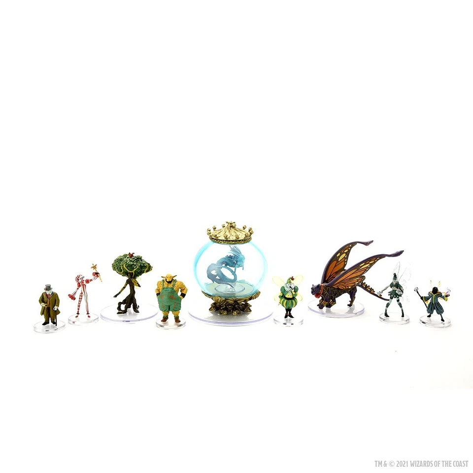 Dungeons And Dragons Wild Beyond The Witchlight Juego de 10 piezas en miniatura Foto 4 de 4