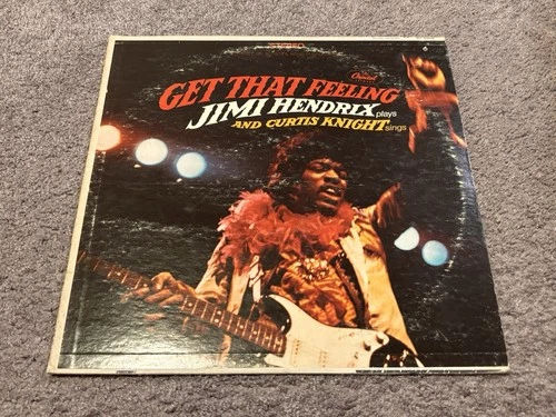 Jimi Hendrix And Curtis Knight Get That Feeling 1967 Capitol Rock Vinyl Record