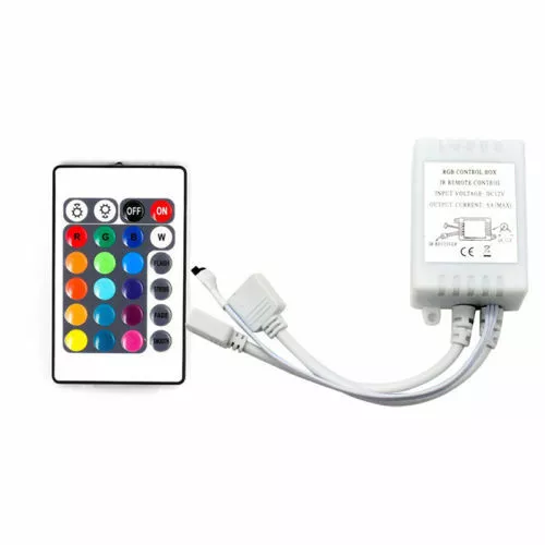 Barra de billar mesa de piscina parachoques LED RGB luces cambiantes de color control remoto - Imagen 15 de 18