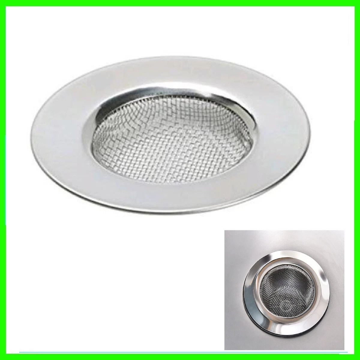 Lekeye, filtro per scolo doccia cattura-capelli, in acciaio inox e (b7E