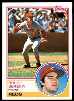 1983 Topps #139 Bruce Berenyi Cincinnati Reds | eBay
