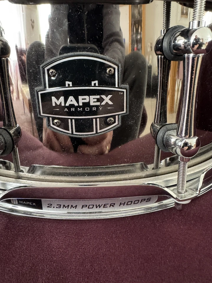 Mapex Armory Tomahawk Snare 14"x5,5" Stahltrommel Originalkarton - Bild 4 von 4